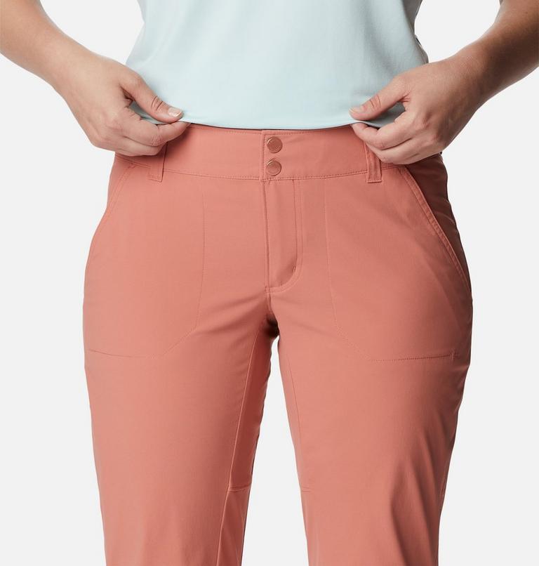 Women’s Saturday Trail Stretch Pant, Color: Dark Coral, image 4