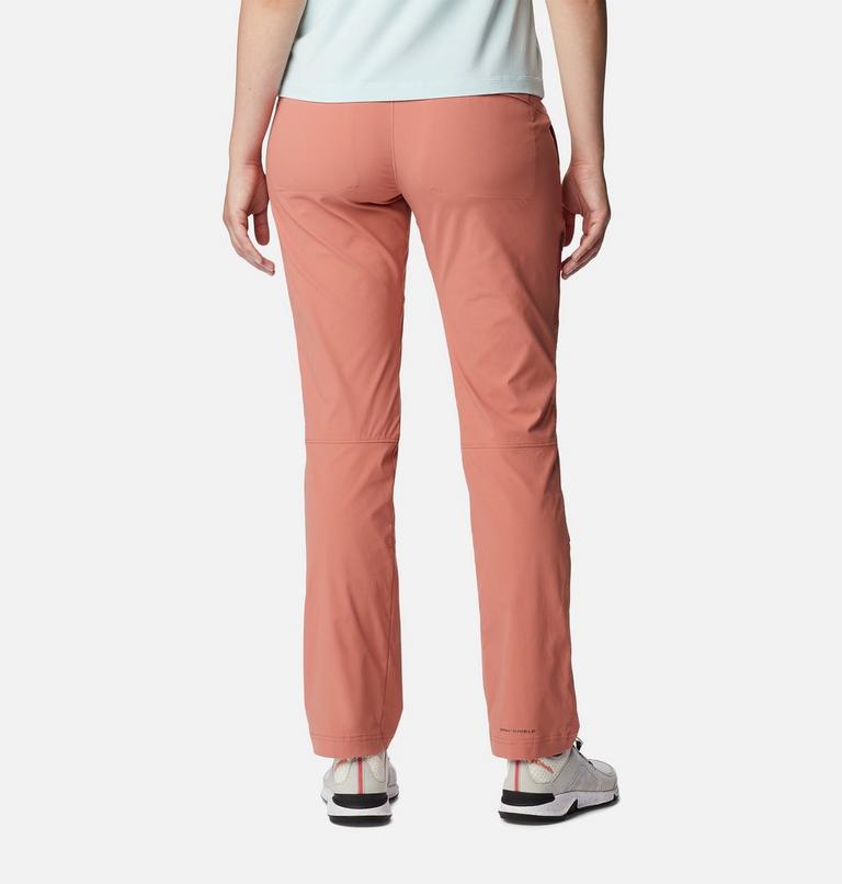 Women’s Saturday Trail Stretch Pant, Color: Dark Coral, image 2