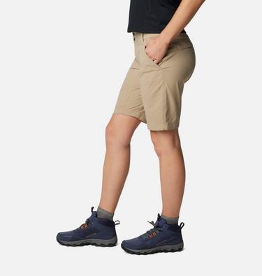 Women’s Saturday Trail Long Shorts, Color: British Tan, image 7