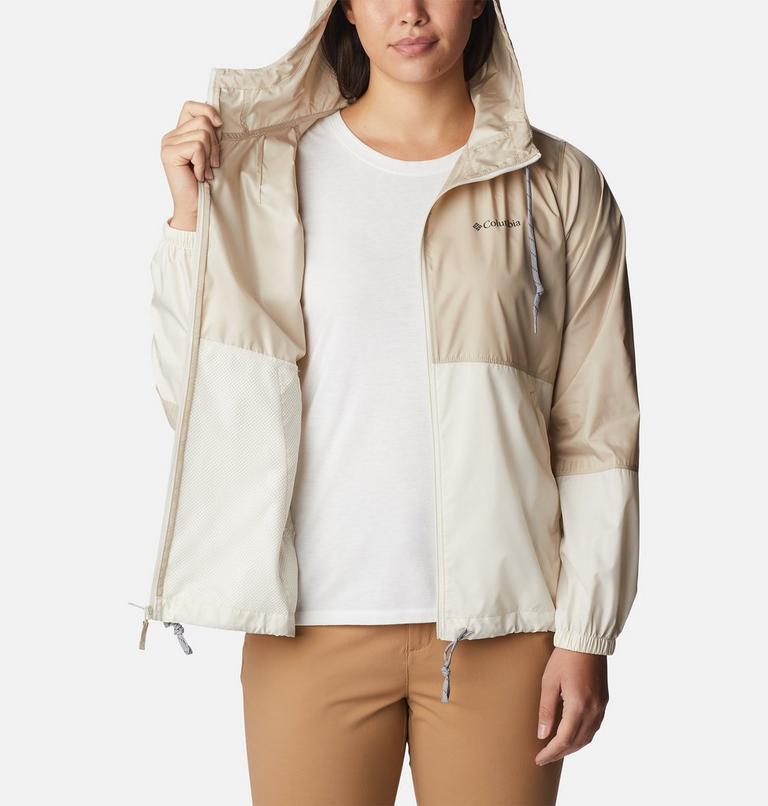 Cortavientos Flash Forward para mujer, Color: Ancient Fossil, Chalk, image 5
