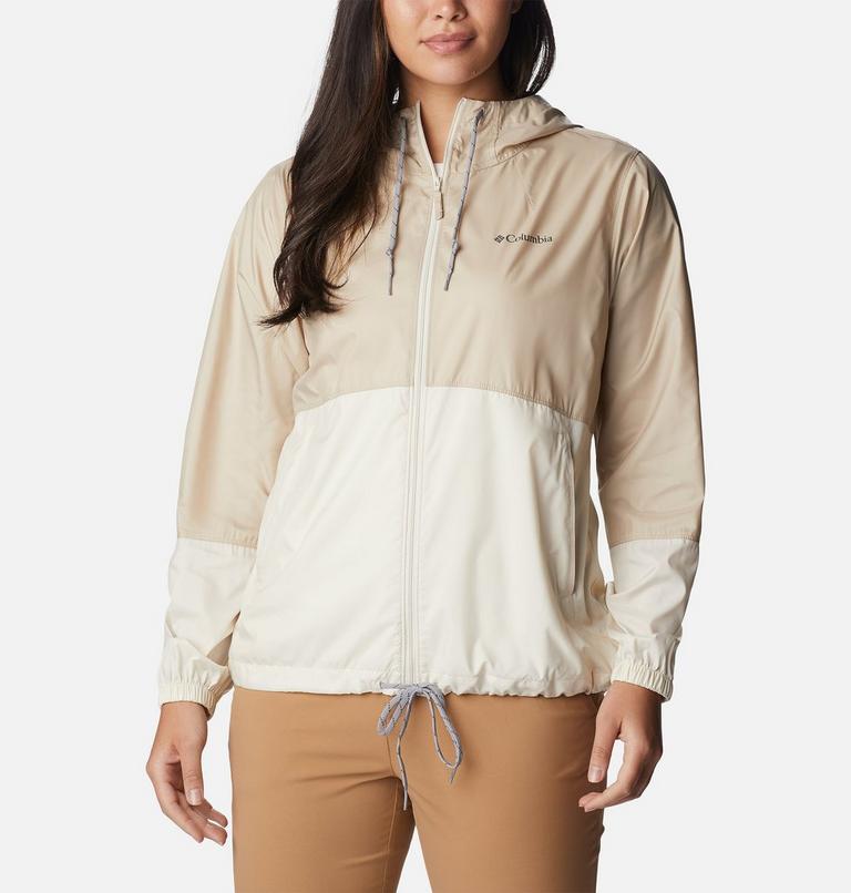 Cortavientos Flash Forward para mujer, Color: Ancient Fossil, Chalk, image 1