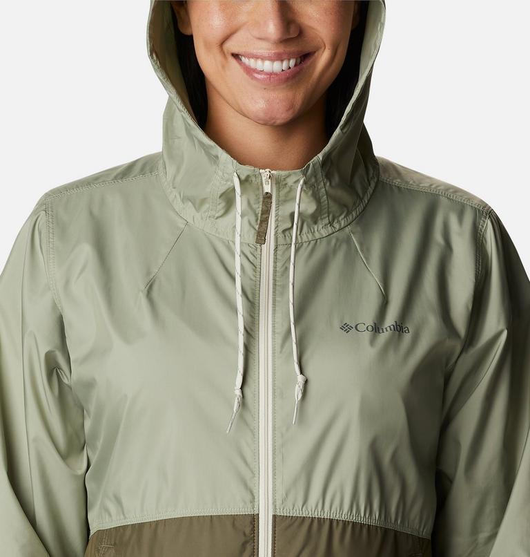 Women&rsquo;s Flash Forward Windbreaker, Color: Safari, Stone Green, image 4