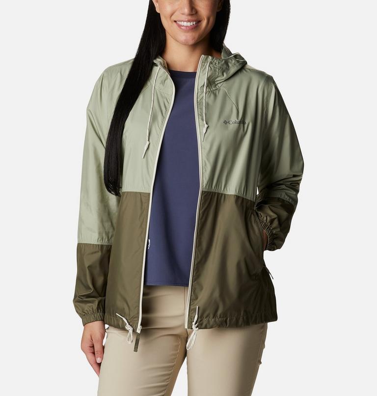Women&rsquo;s Flash Forward Windbreaker, Color: Safari, Stone Green, image 7