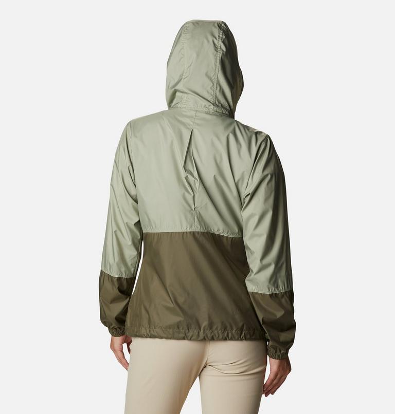 Women&rsquo;s Flash Forward Windbreaker, Color: Safari, Stone Green, image 2