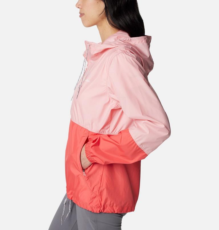 Women&rsquo;s Flash Forward Windbreaker, Color: Salmon Rose, Juicy, image 3