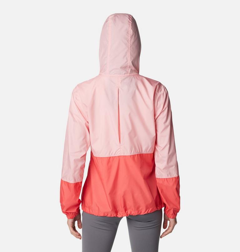 Women&rsquo;s Flash Forward Windbreaker, Color: Salmon Rose, Juicy, image 2