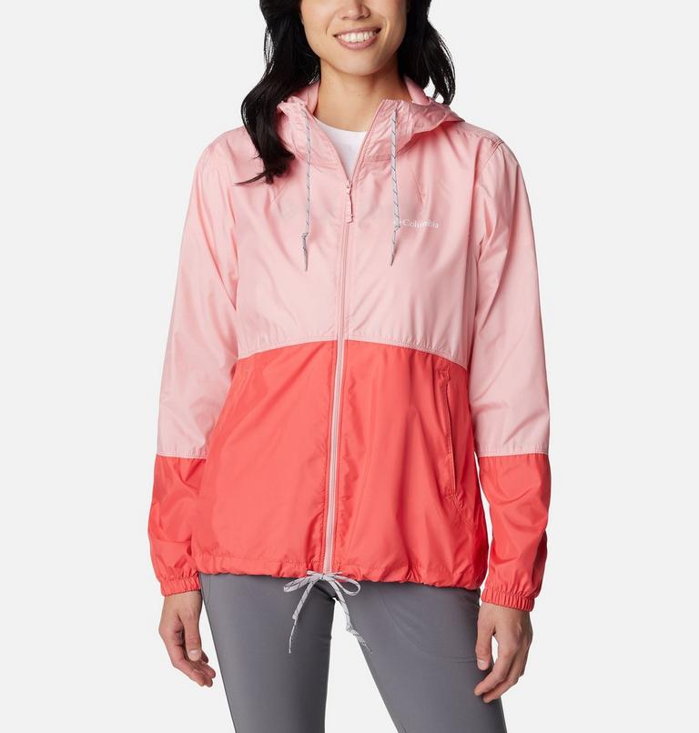 Women&rsquo;s Flash Forward Windbreaker, Color: Salmon Rose, Juicy, image 1