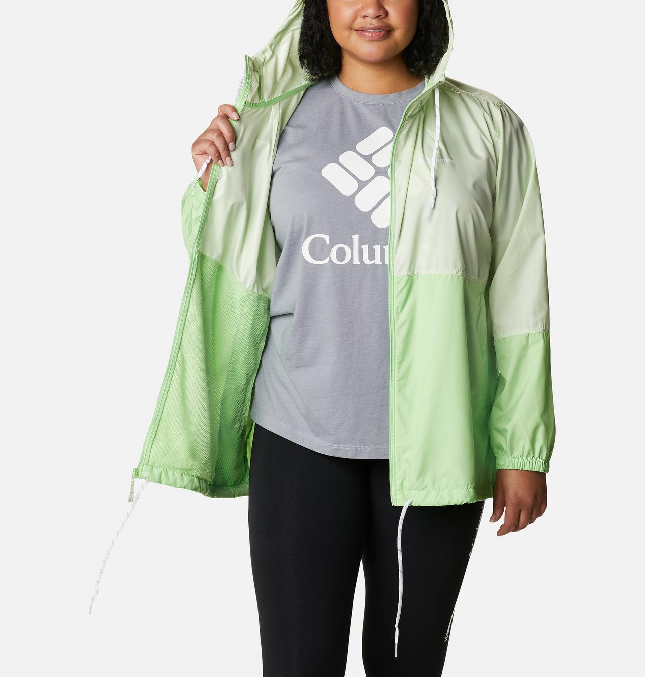 Women’s Flash Forward™ Windbreaker Jacket - Plus Size 5