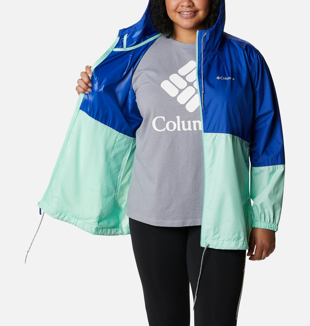 Women’s Flash Forward™ Windbreaker Jacket - Plus Size 5