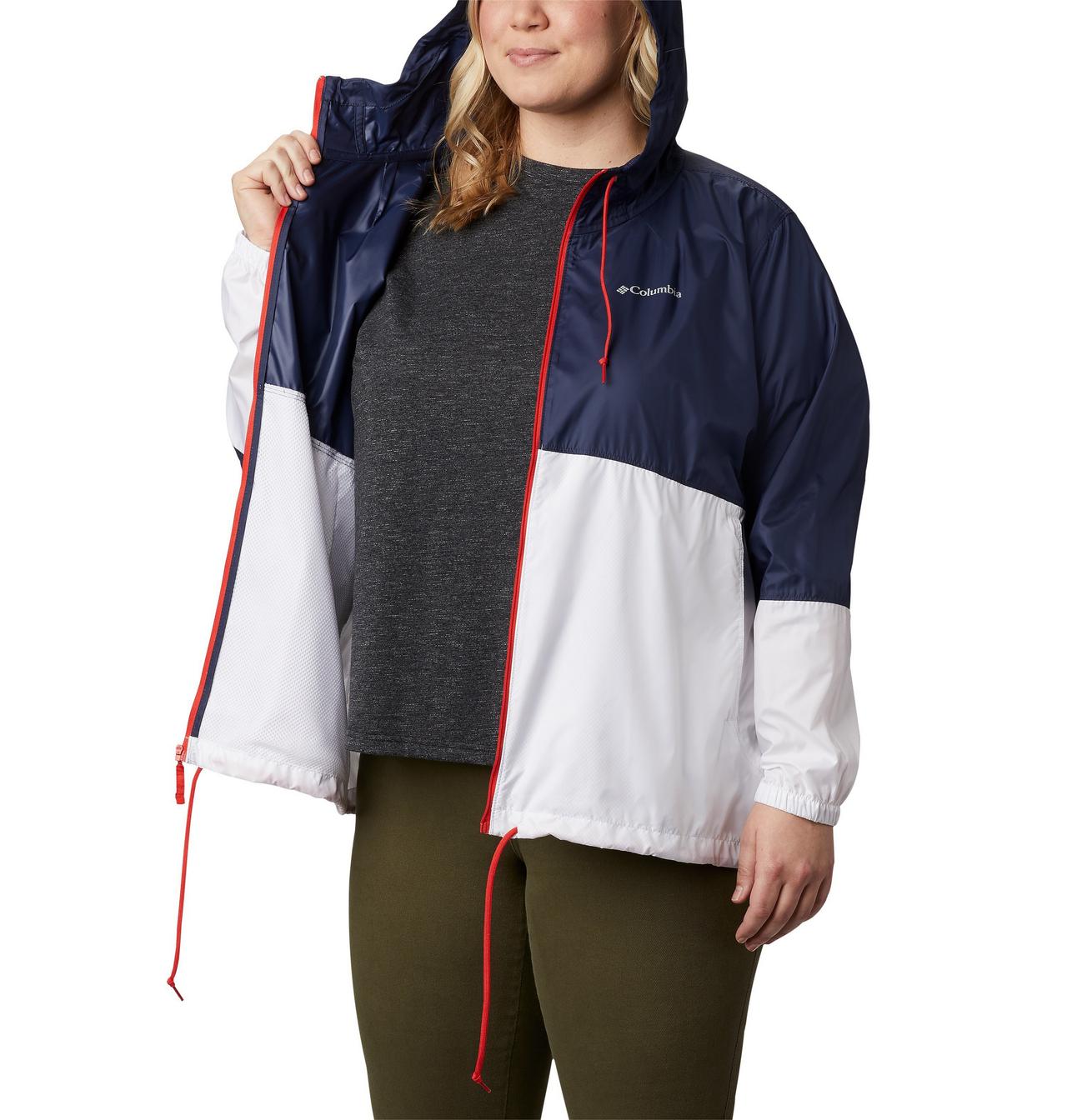 Women’s Flash Forward™ Windbreaker Jacket - Plus Size 5