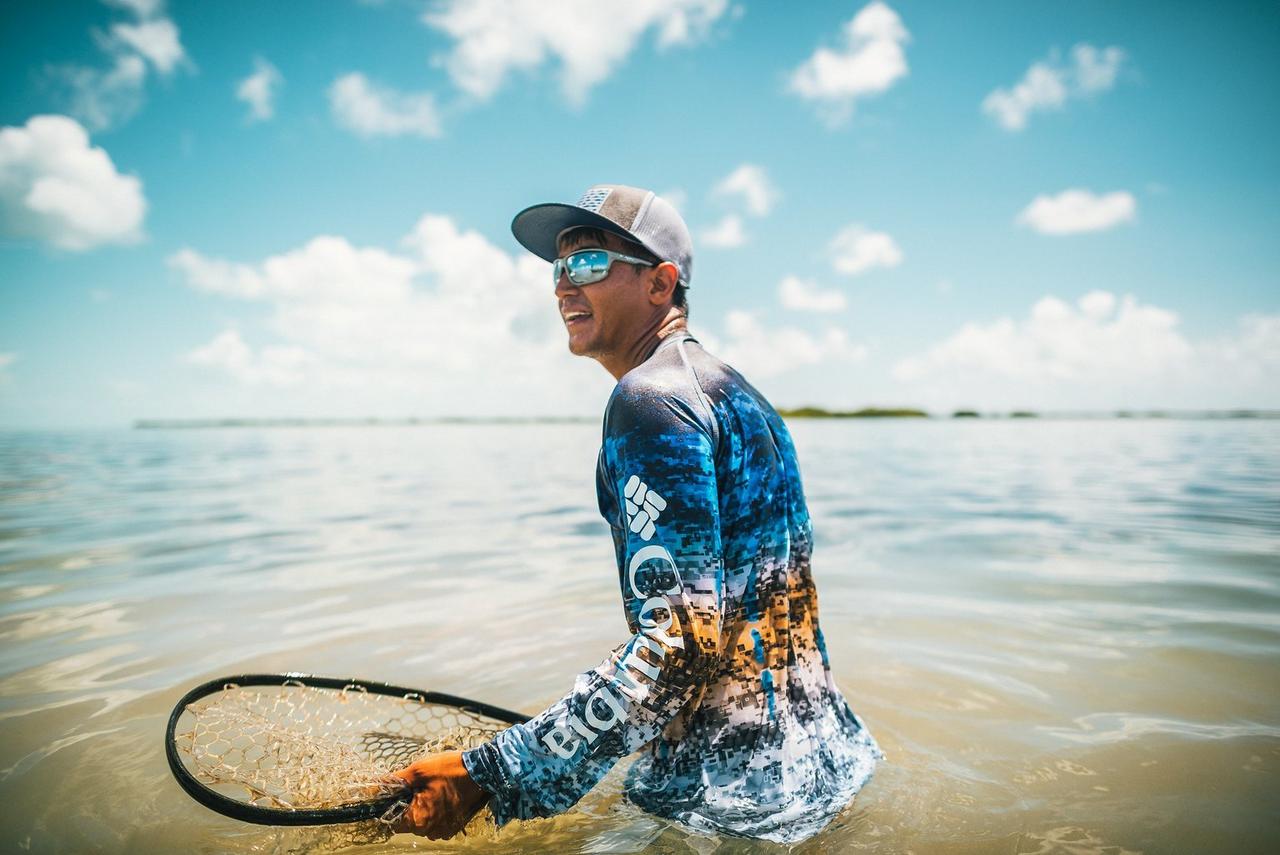 PFG Mesh™ Flat Brim Ball Cap 3