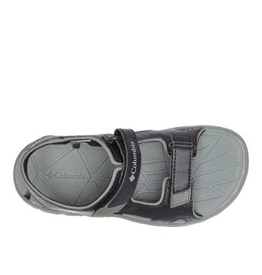 Youth Techsun Vent Sandal, Color: Black, Columbia Grey, image 3