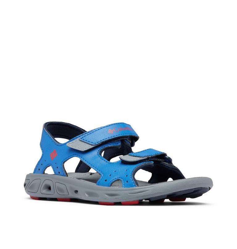 YOUTH TECHSUN VENT, Color: Stormy Blue, Mountain Red, image 2