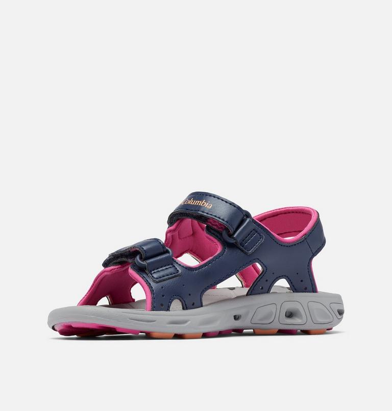 Youth Techsun Vent Sandal, Color: Nocturnal, Peach, image 6
