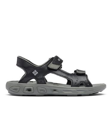Kids' Techsun Vent Sandal, Color: Black, Columbia Grey, image 5