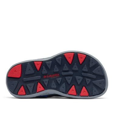 Kids' Techsun Vent Sandal, Color: Stormy Blue, Mountain Red, image 12