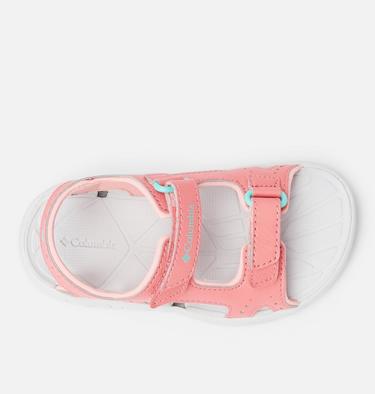 Kids' Techsun Vent Sandal, Color: Wild Salmon, Dolphin, image 3