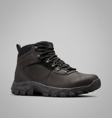 Men's Newton Ridge Plus II Waterproof Hiking Boots, Color: Black, Black, image 11