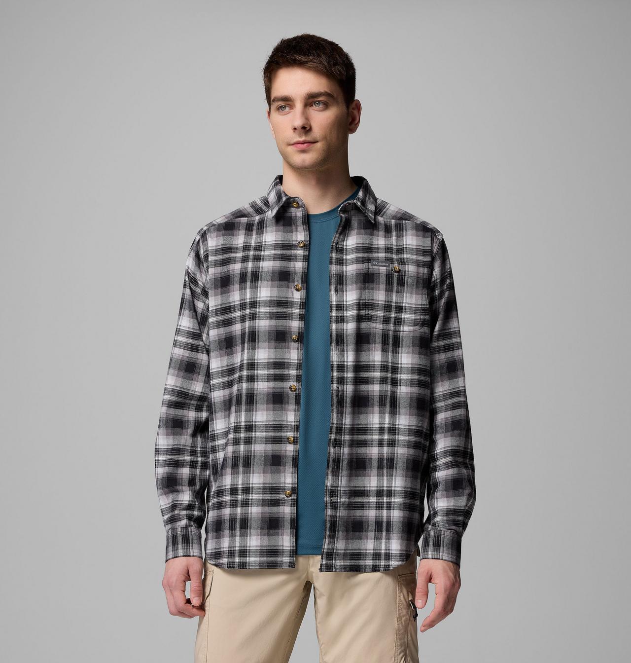 Men's Cornell Woods™ Flannel Long Sleeve Shirt | 009 | S 6
