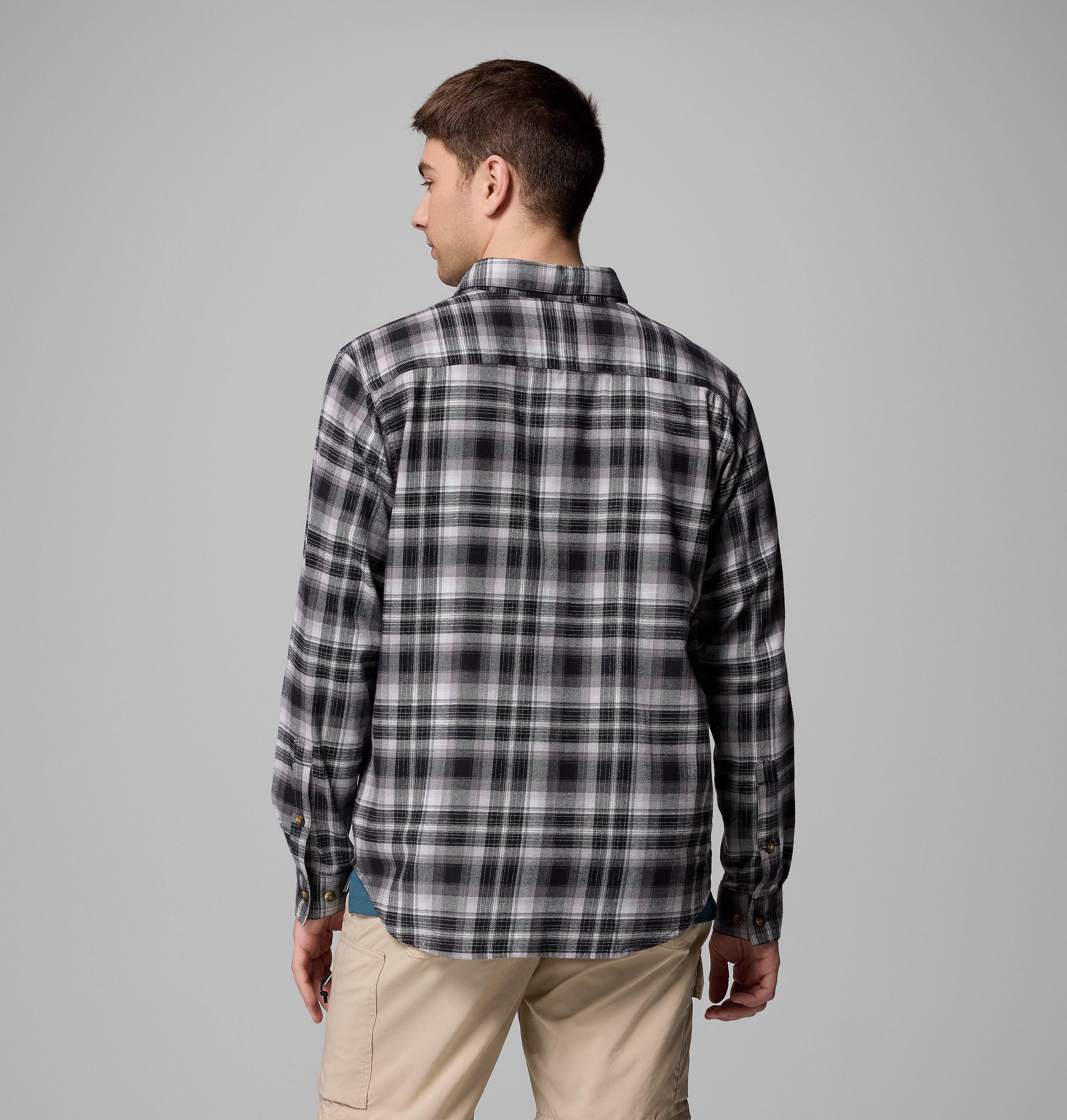 Men's Cornell Woods Flannel Long Sleeve Shirt | 009 | M 3