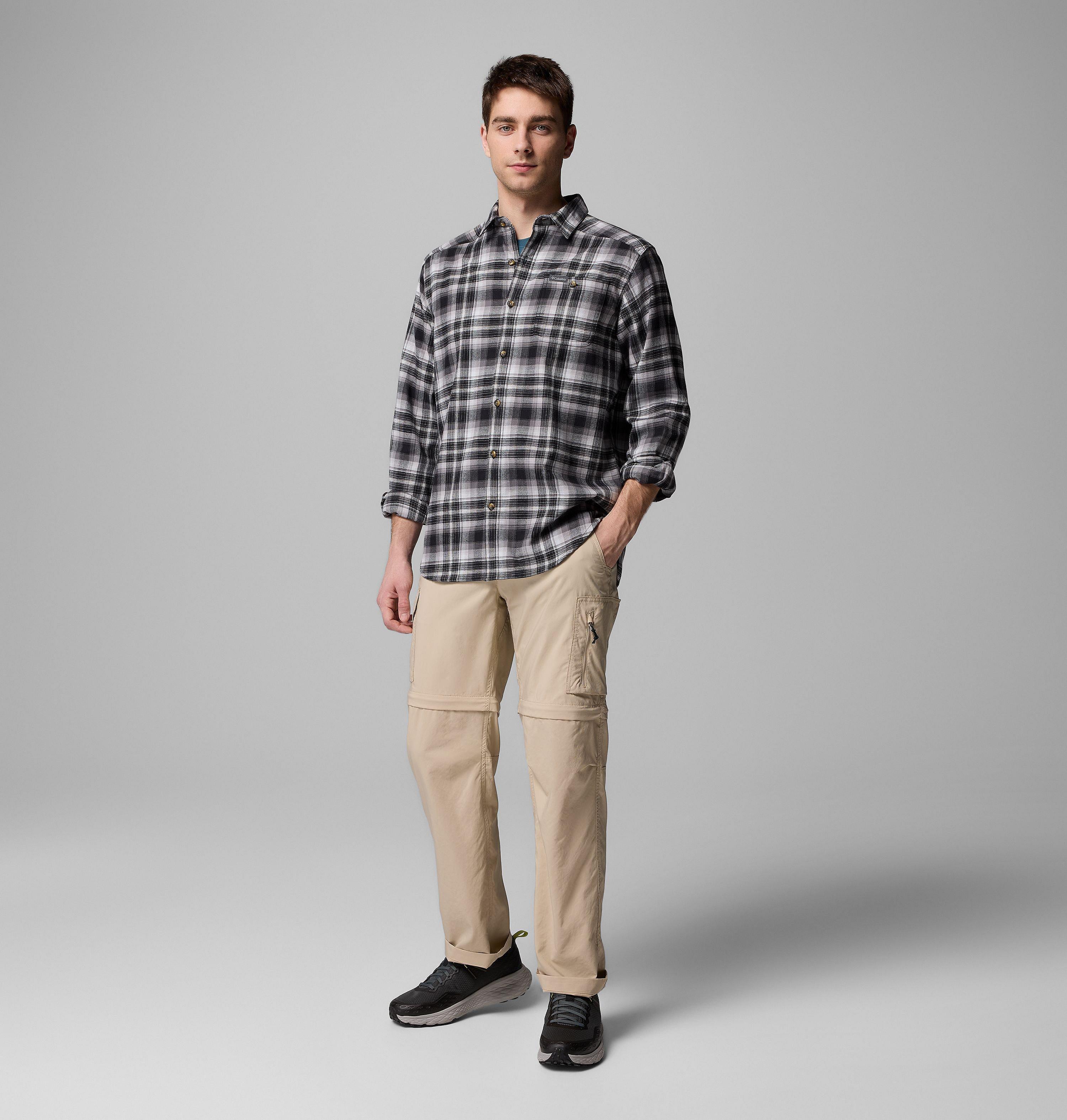 Men's Cornell Woods Flannel Long Sleeve Shirt | 009 | M 2