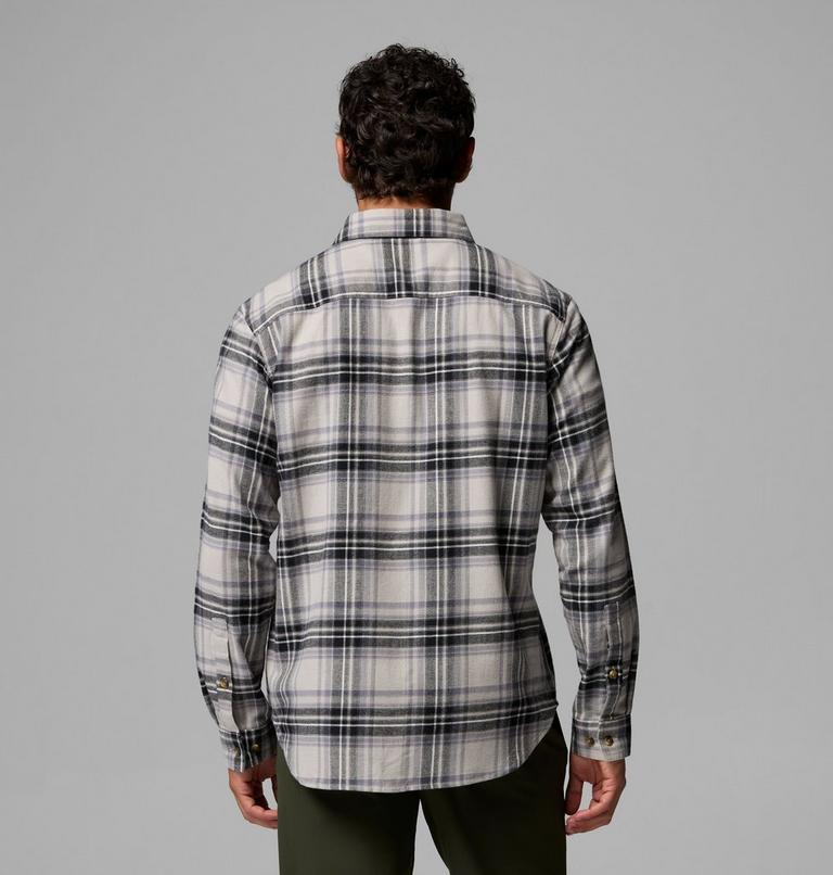 Cornell Woods Flannel-Shirt f&uuml;r M&auml;nner, Color: Flint Grey Texture Plaid, image 3