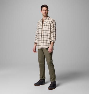 Chemise en Flanelle Cornell Woods Homme, Color: Chalk Quad Check, image 14