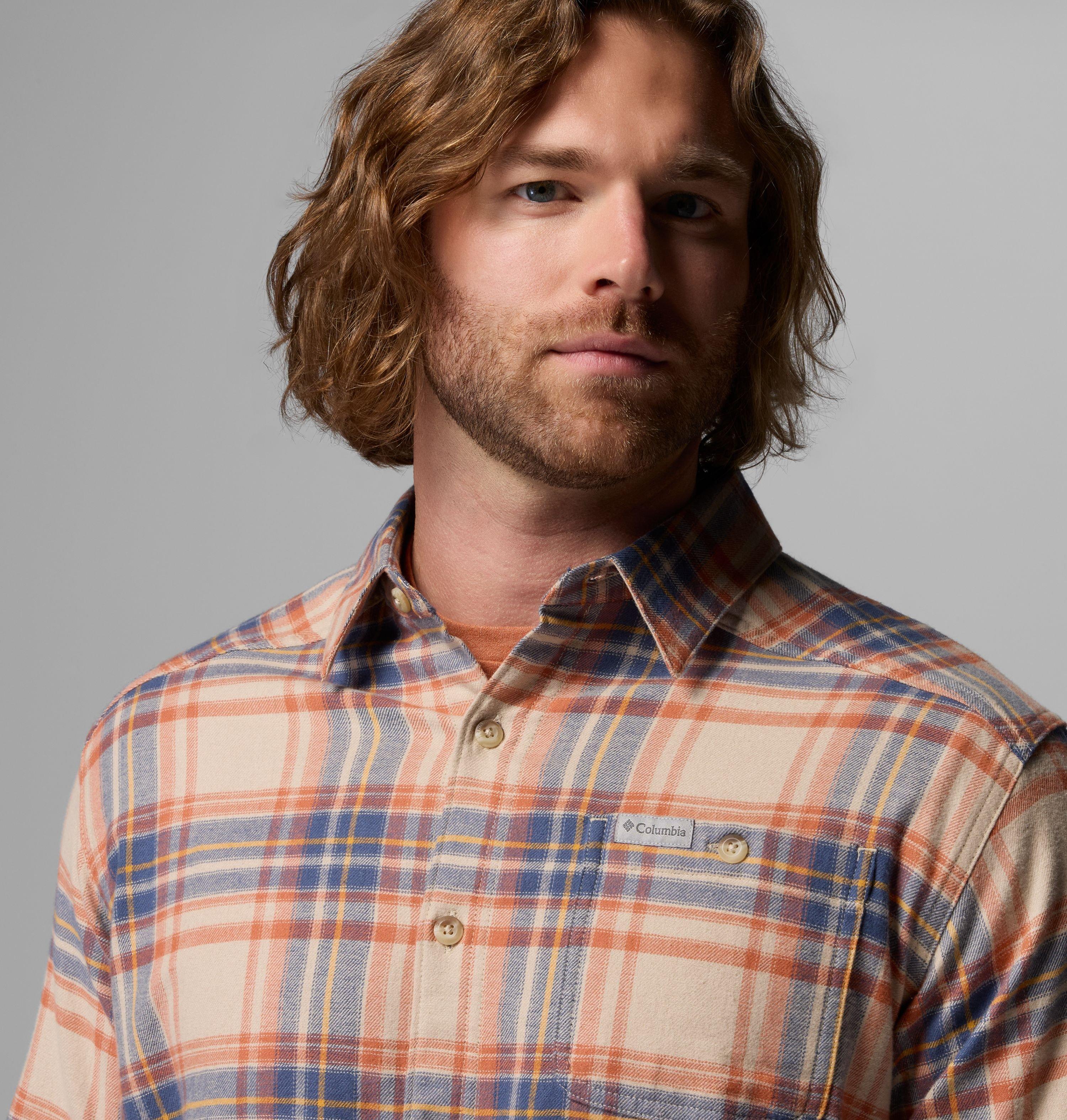 Men's Cornell Woods Flannel Long Sleeve Shirt | 235 | M 6