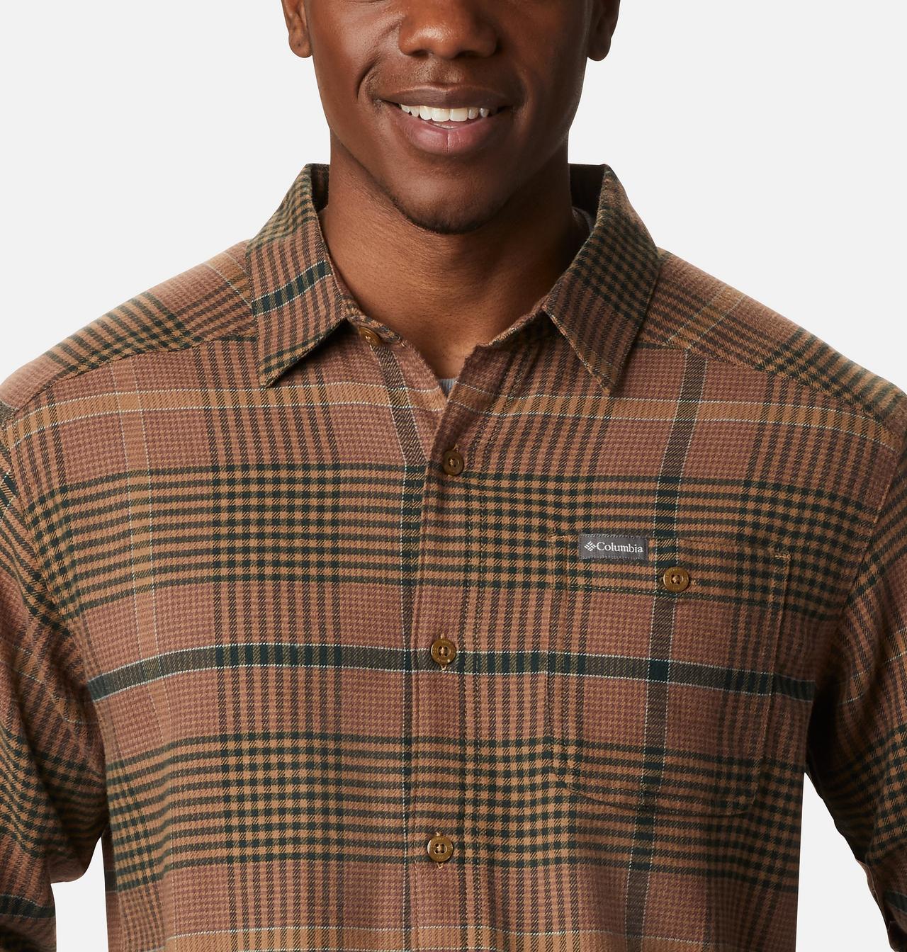 Men's Cornell Woods™ Flannel Long Sleeve Shirt 4