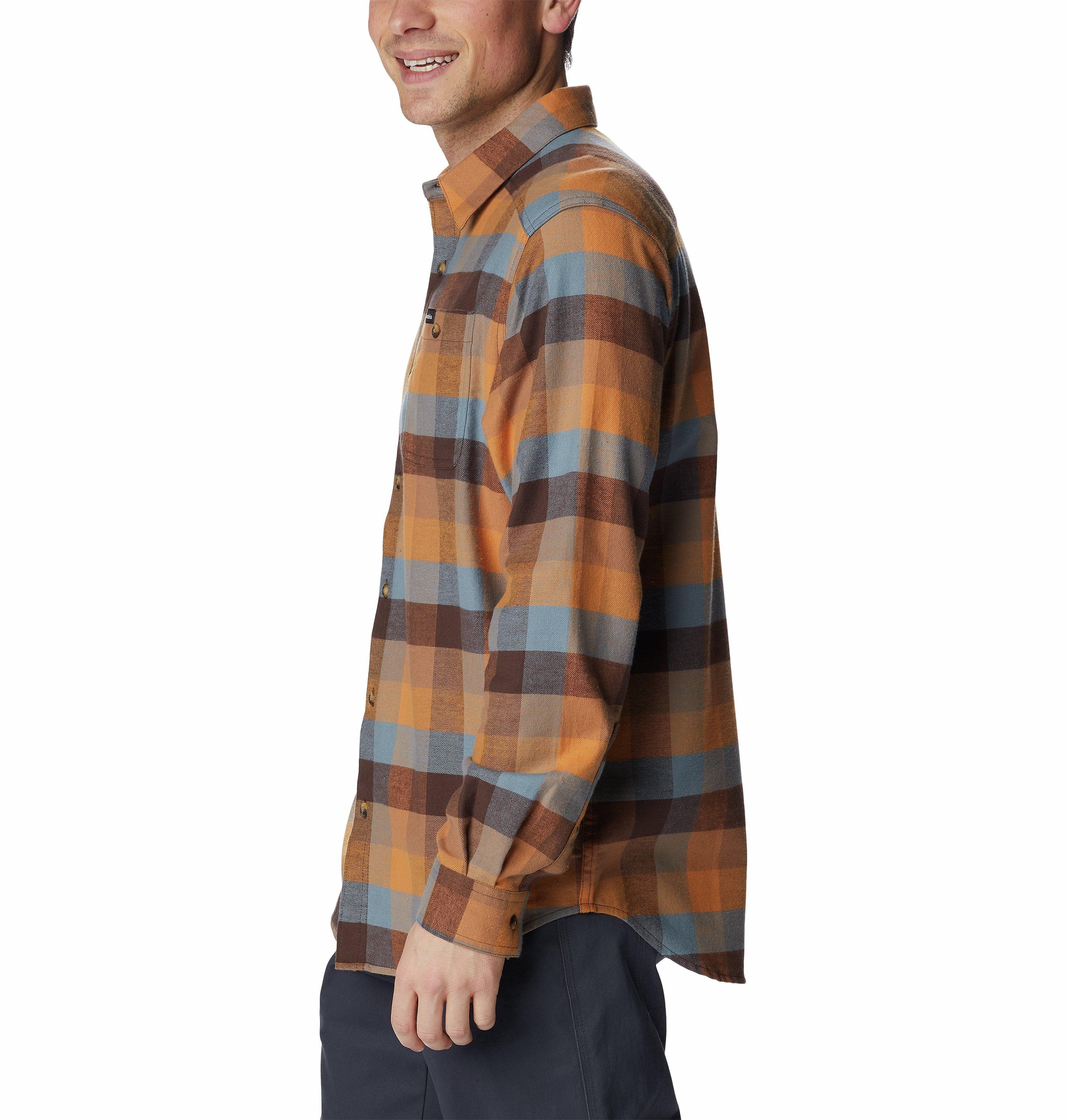 Men's Cornell Woods Flannel Long Sleeve Shirt - Tall 3