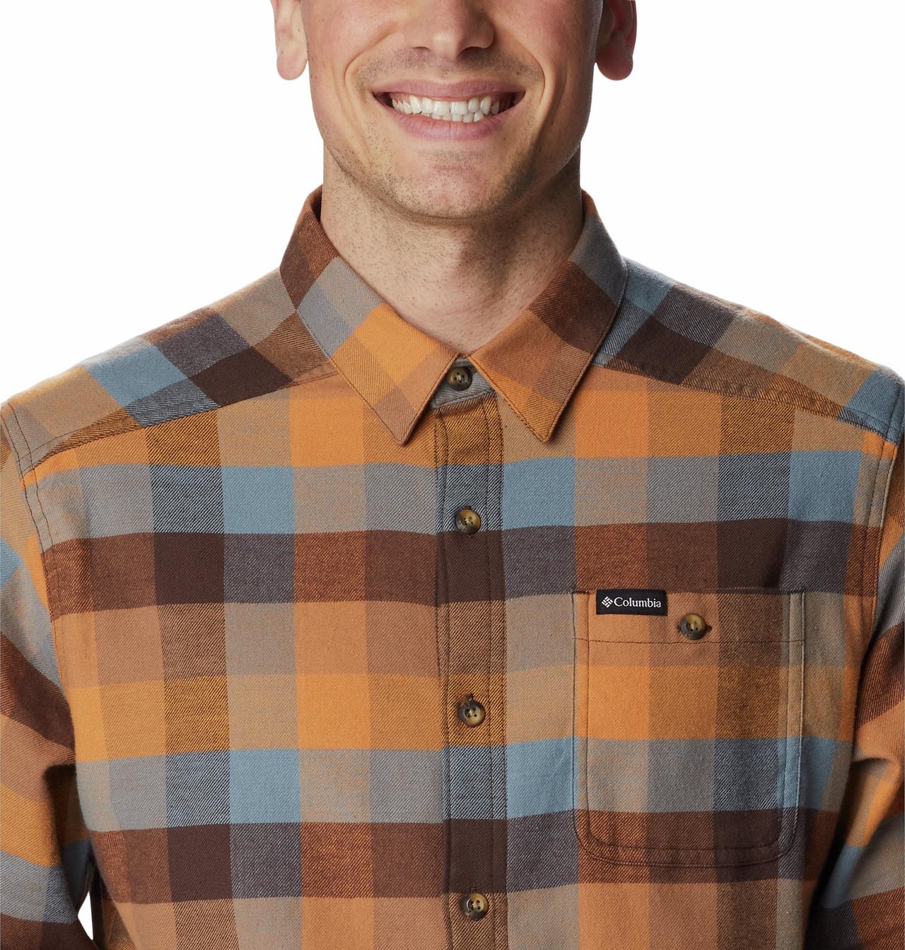Men's Cornell Woods™ Flannel Long Sleeve Shirt - Tall 4