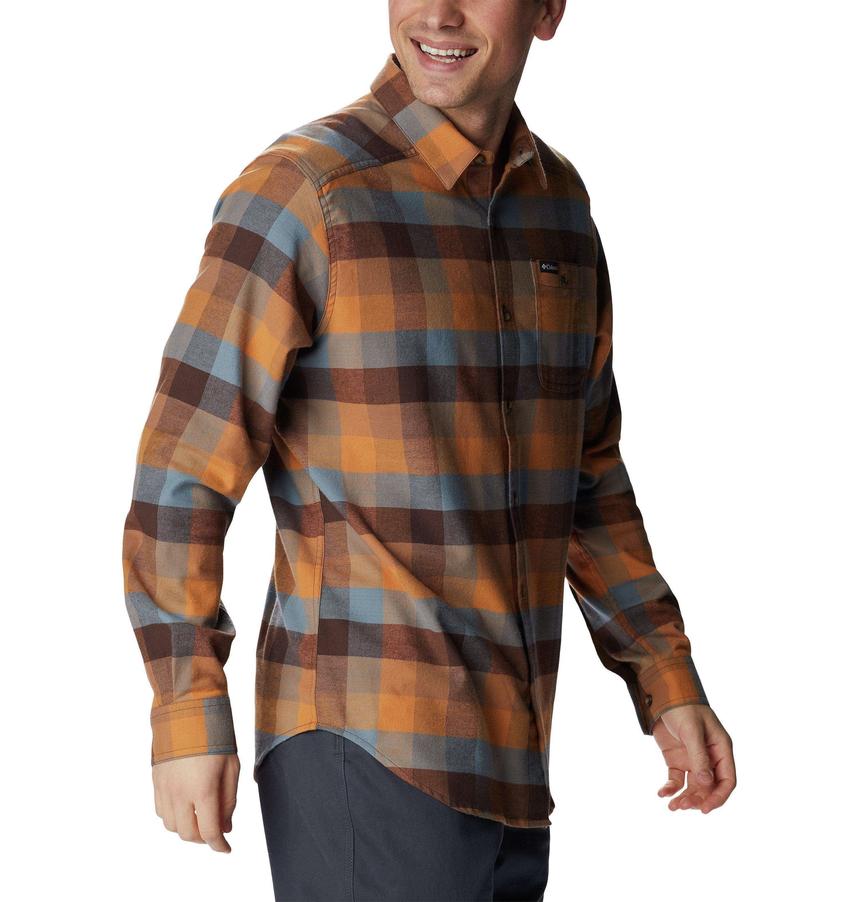 Men's Cornell Woods Flannel Long Sleeve Shirt - Tall 5