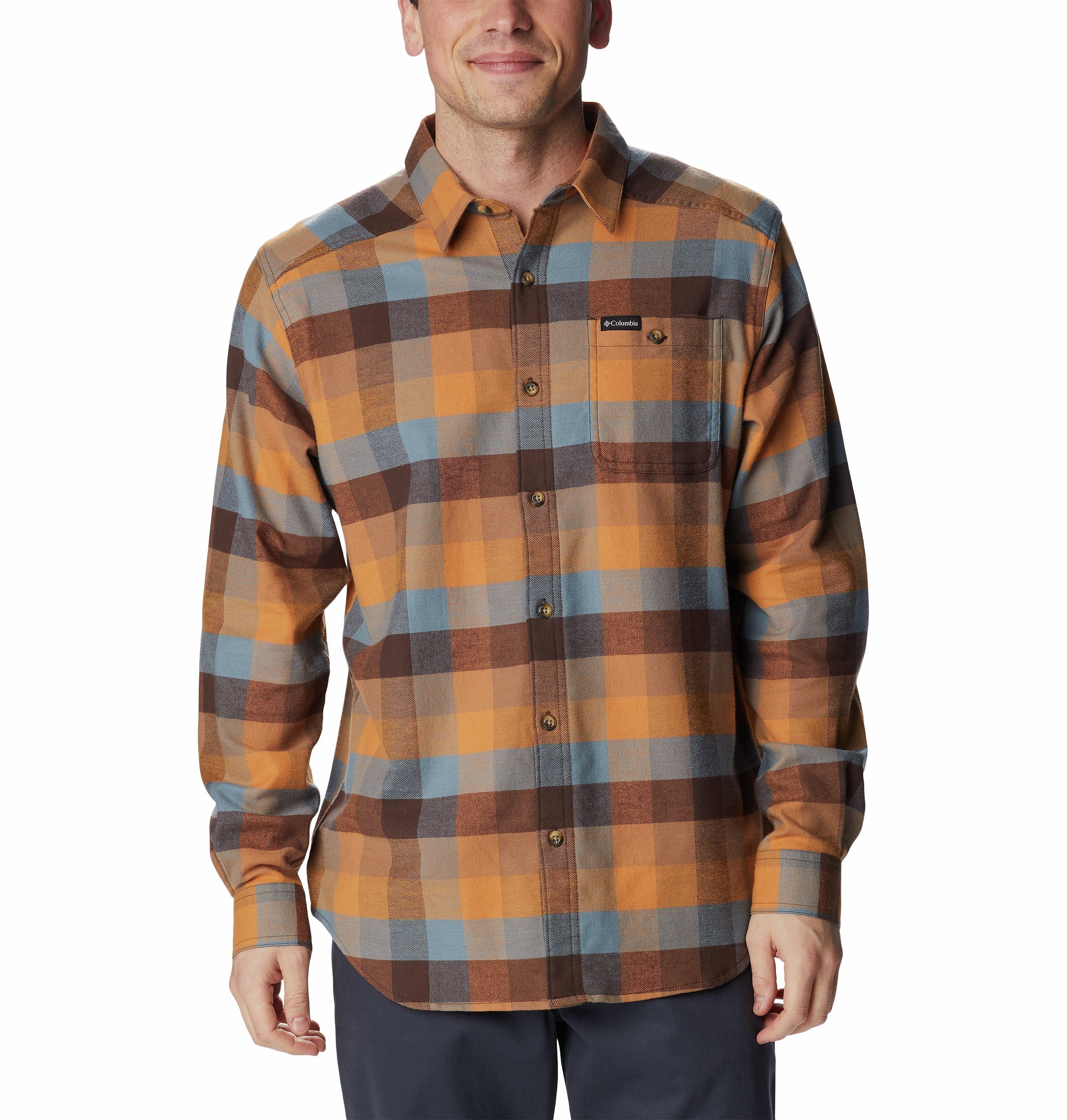 Men's Cornell Woods Flannel Long Sleeve Shirt - Tall 1