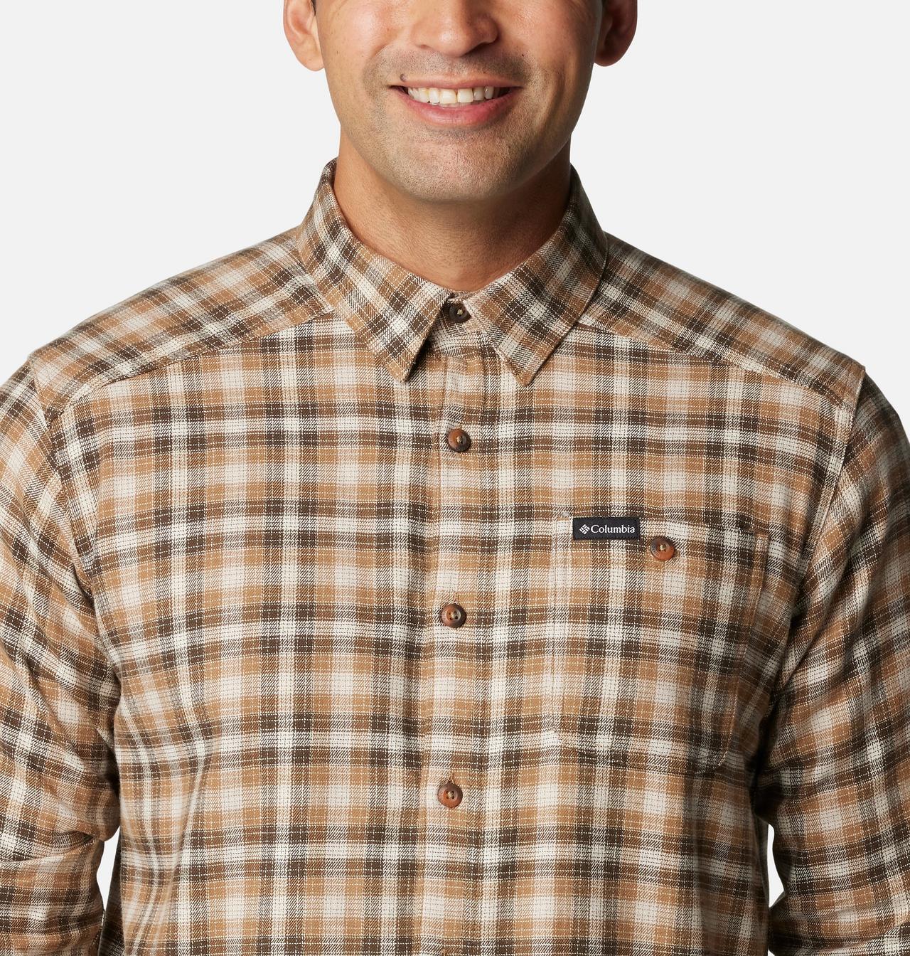 Men's Cornell Woods™ Flannel Long Sleeve Shirt 4