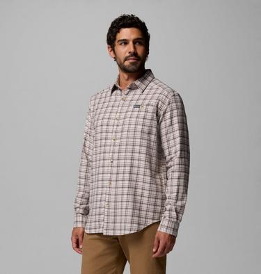 Chemise en Flanelle Cornell Woods Homme, Color: Dark Stone Cozy Check, image 20