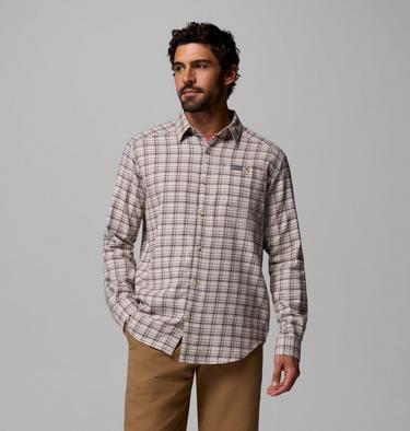 Chemise en Flanelle Cornell Woods Homme, Color: Dark Stone Cozy Check, image 17