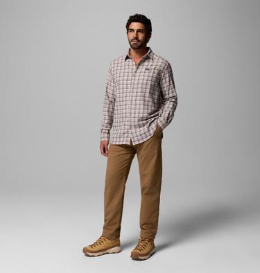 Chemise en Flanelle Cornell Woods Homme, Color: Dark Stone Cozy Check, image 18