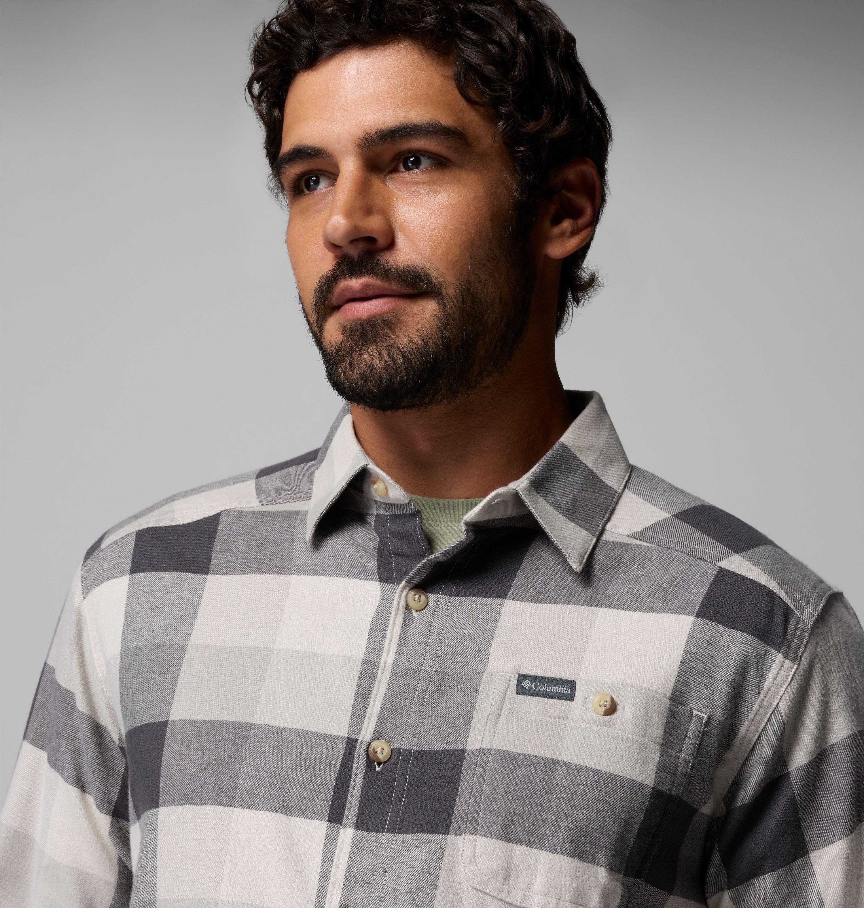 Men's Cornell Woods Flannel Long Sleeve Shirt | 282 | L 6