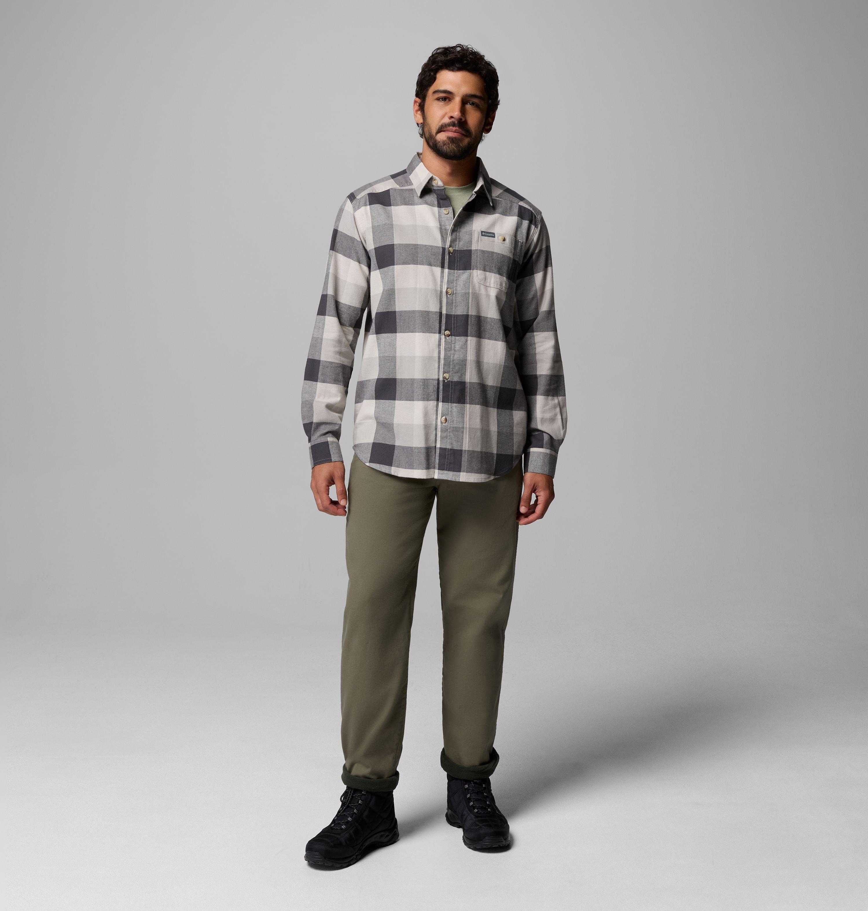 Men's Cornell Woods Flannel Long Sleeve Shirt | 282 | L 2