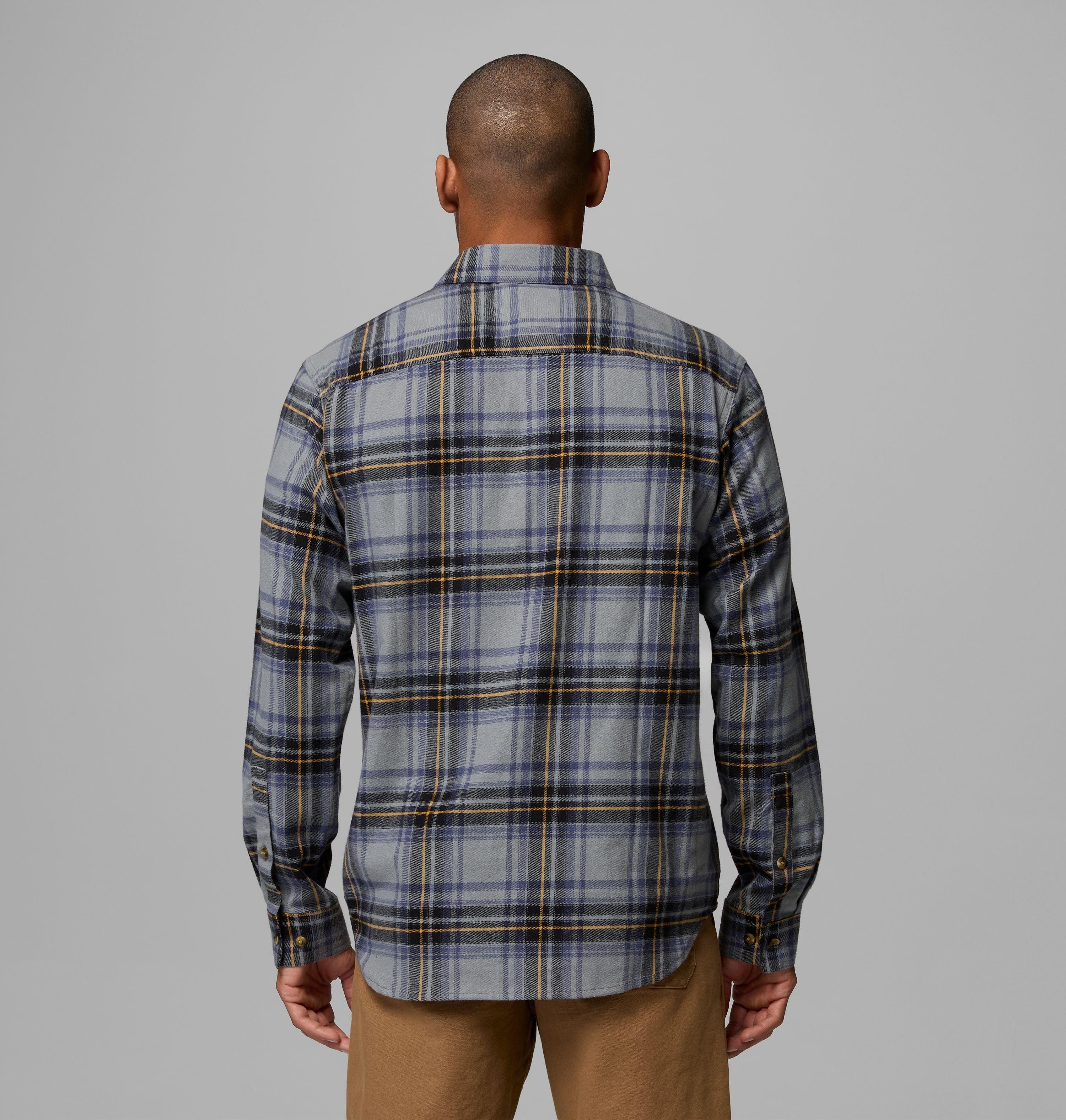 Men's Cornell Woods Flannel Long Sleeve Shirt | 342 | M 3