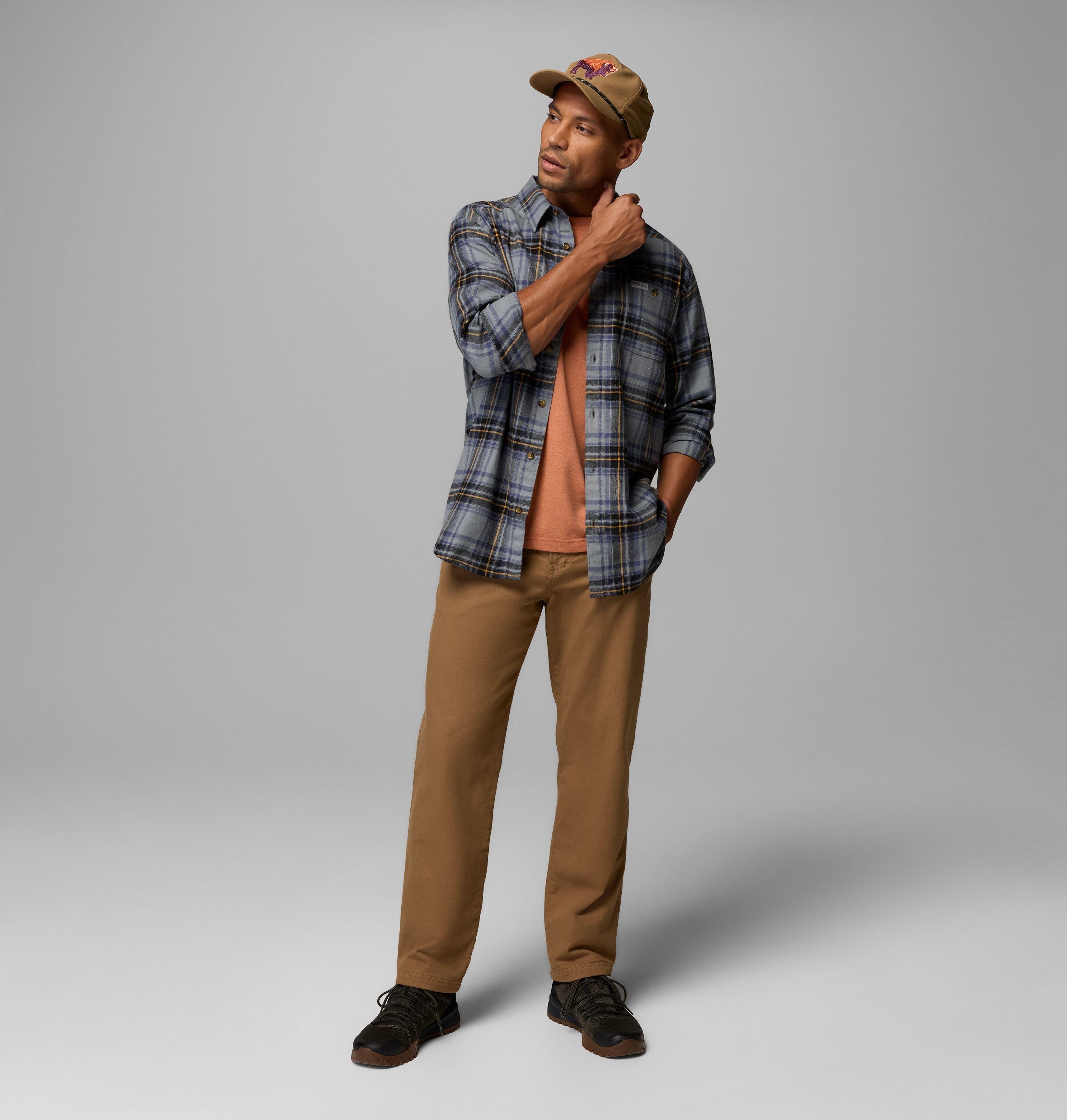 Men's Cornell Woods Flannel Long Sleeve Shirt | 342 | M 2