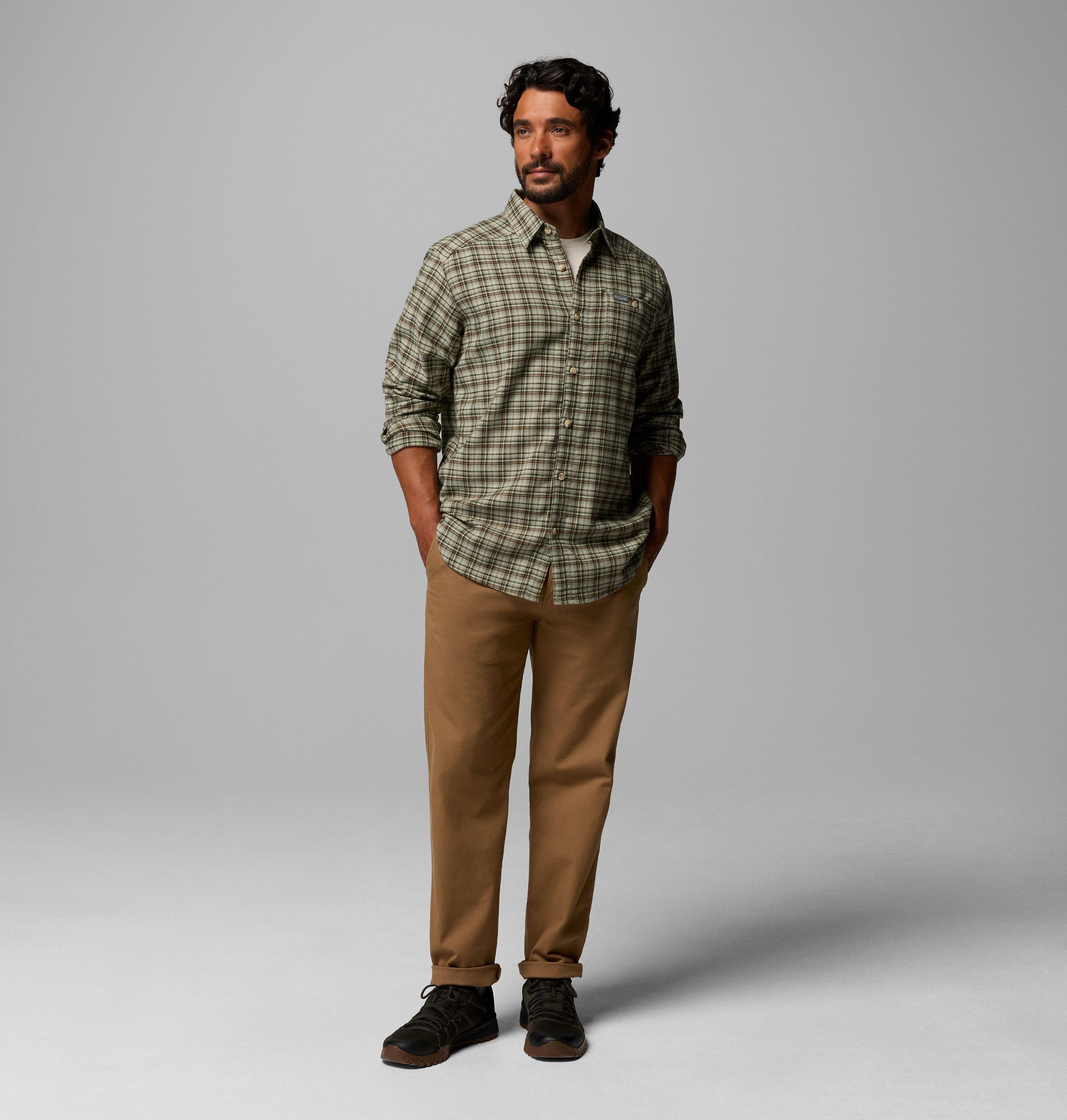 Men's Cornell Woods Flannel Long Sleeve Shirt | 348 | XL 2