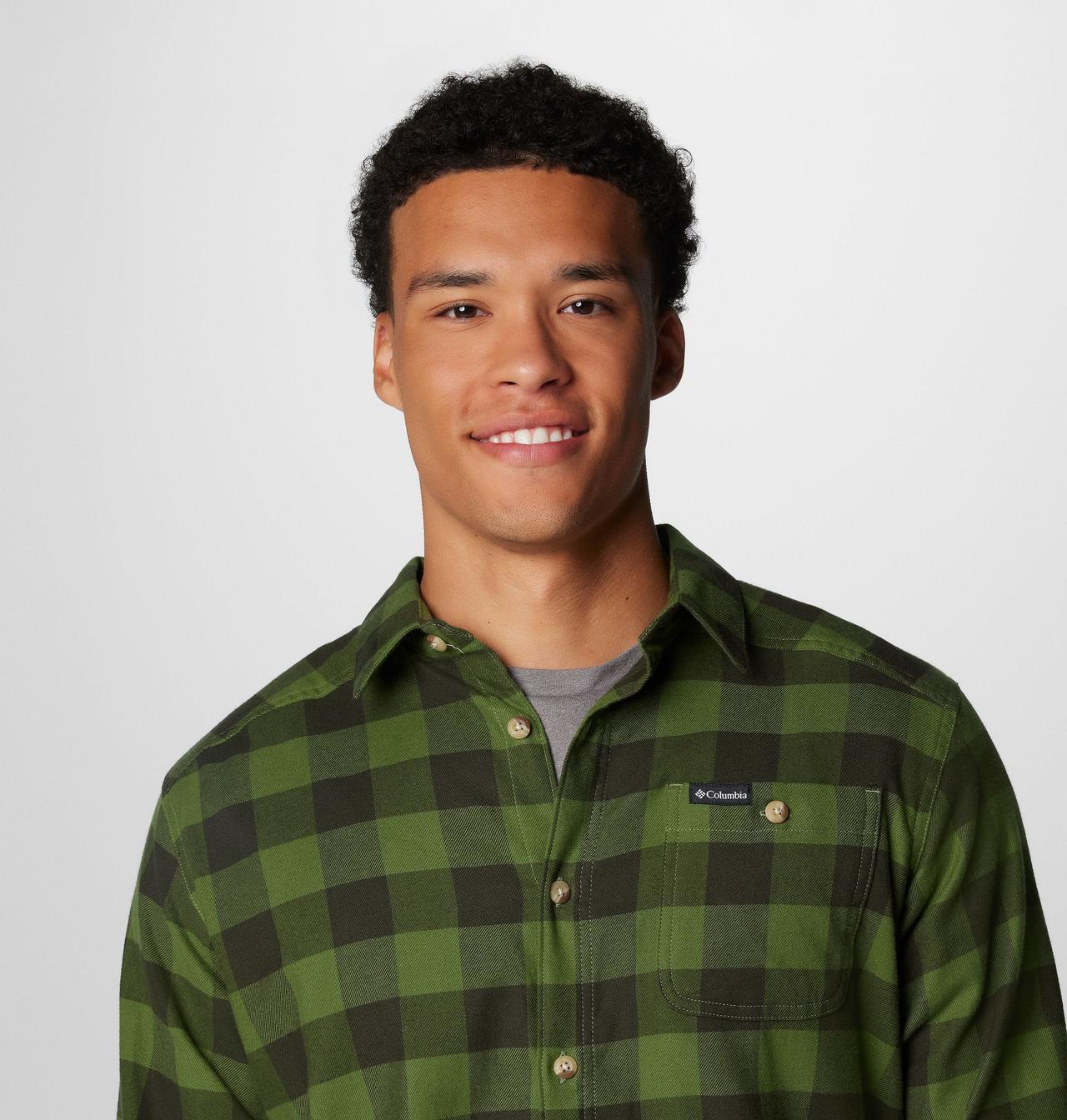 Men's Cornell Woods™ Flannel Long Sleeve Shirt 5