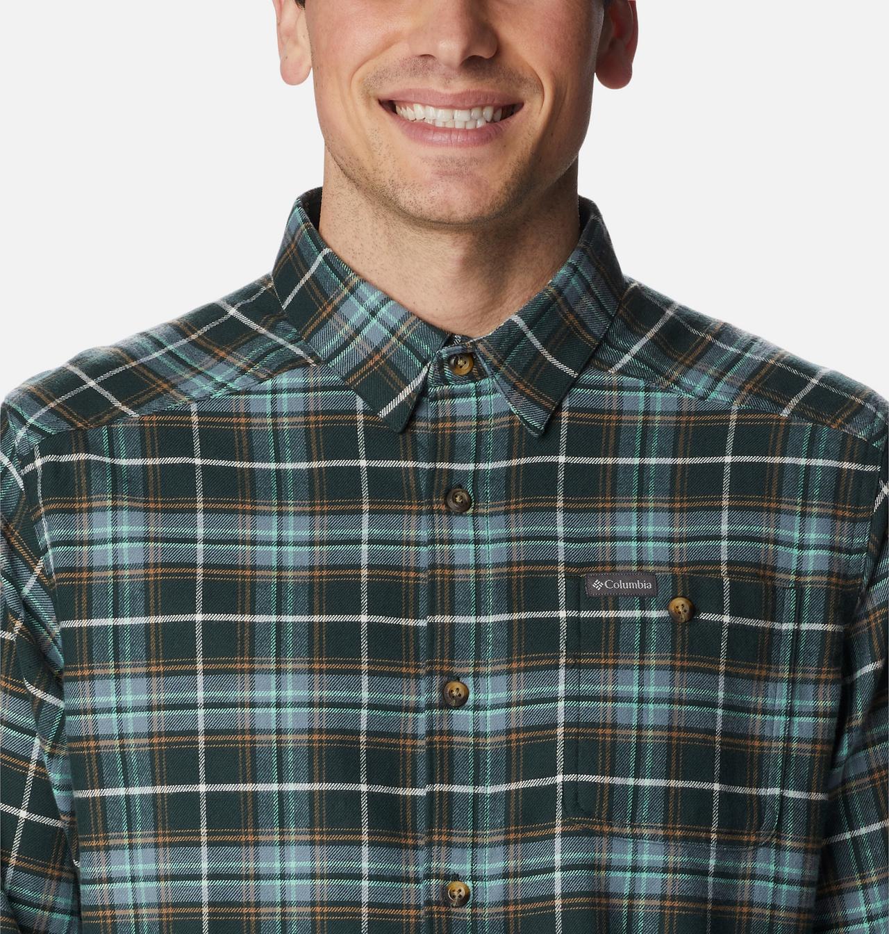 Men's Cornell Woods™ Flannel Long Sleeve Shirt 4