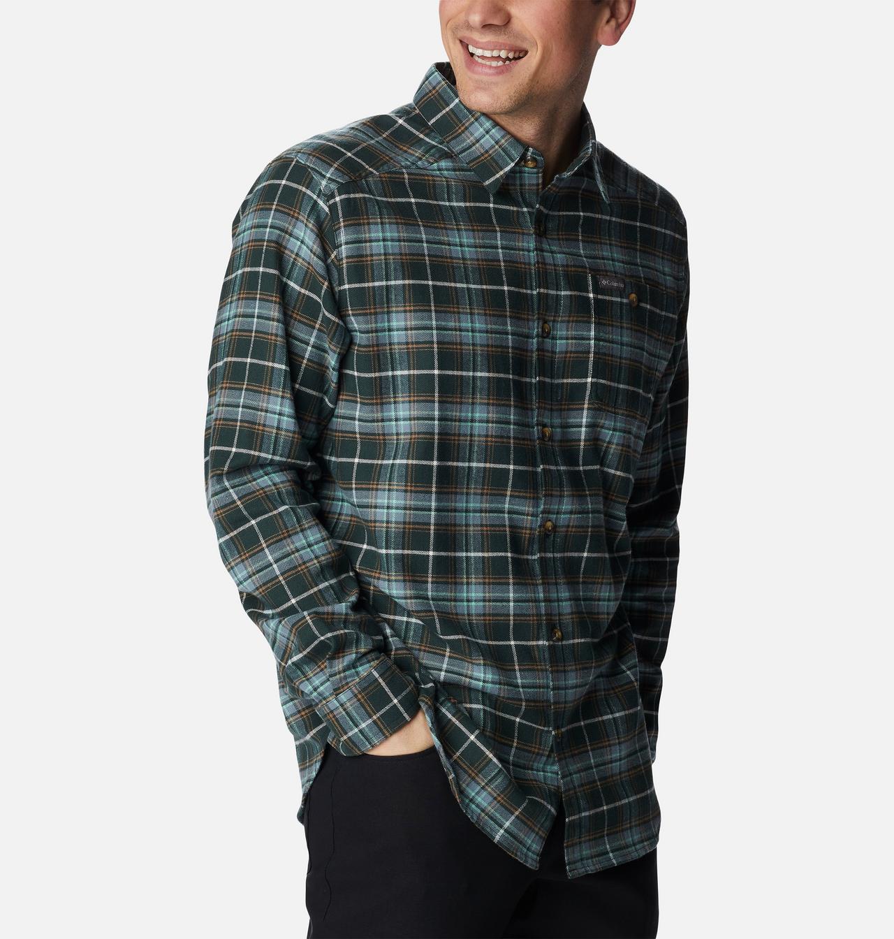 Men's Cornell Woods™ Flannel Long Sleeve Shirt 5