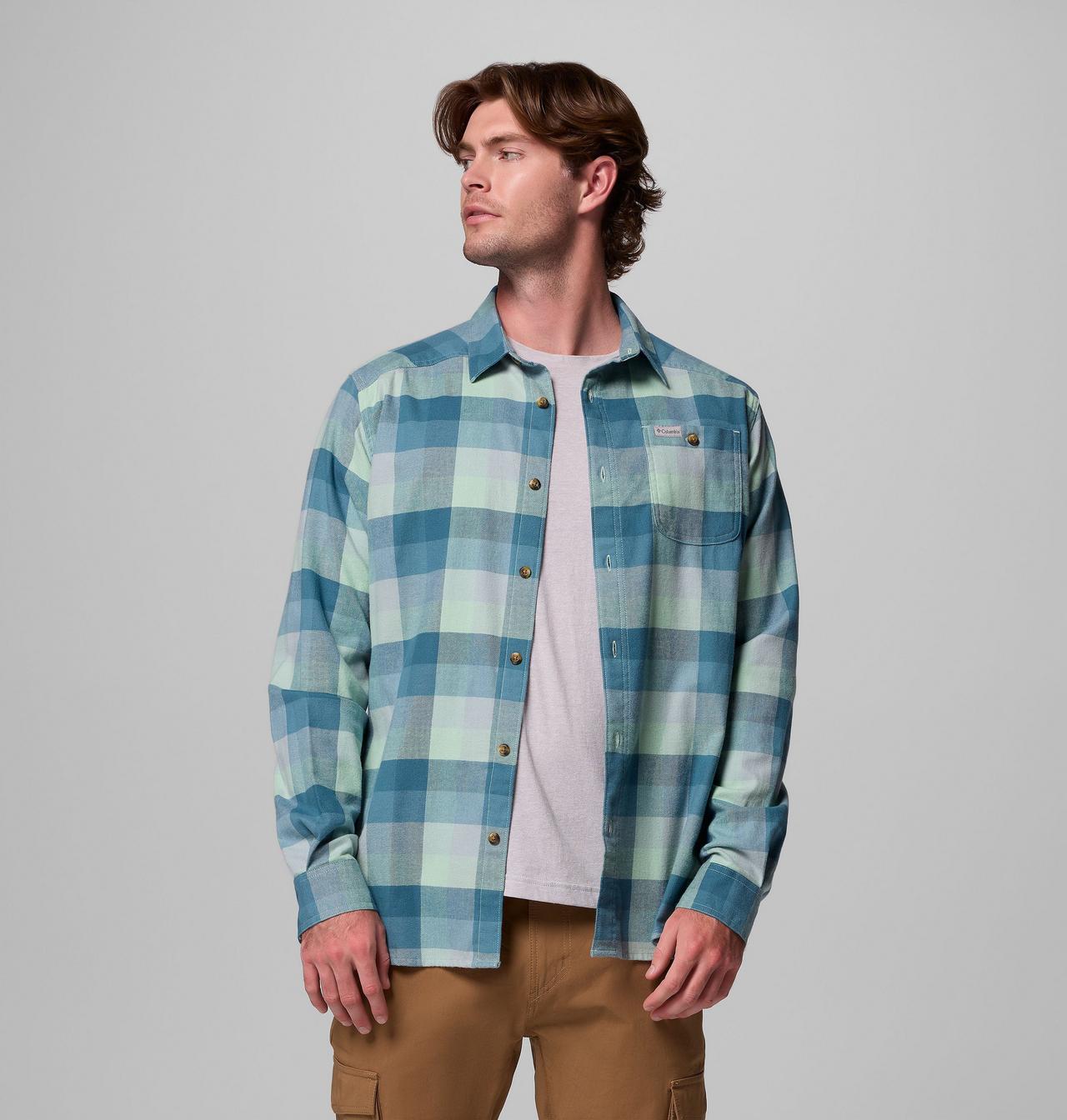 Men's Cornell Woods™ Flannel Long Sleeve Shirt | 471 | L