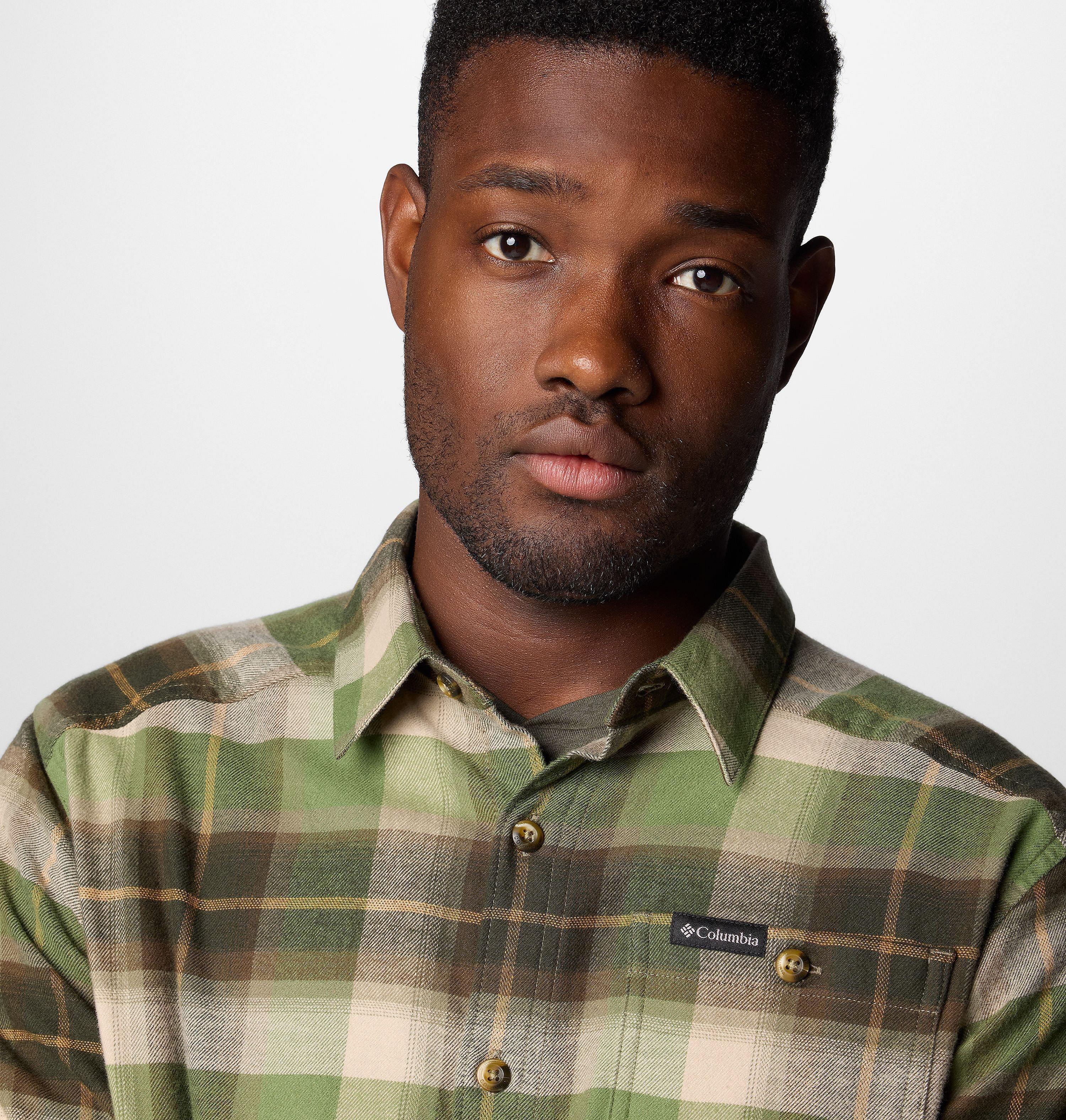 Men's Cornell Woods Flannel Long Sleeve Shirt 5