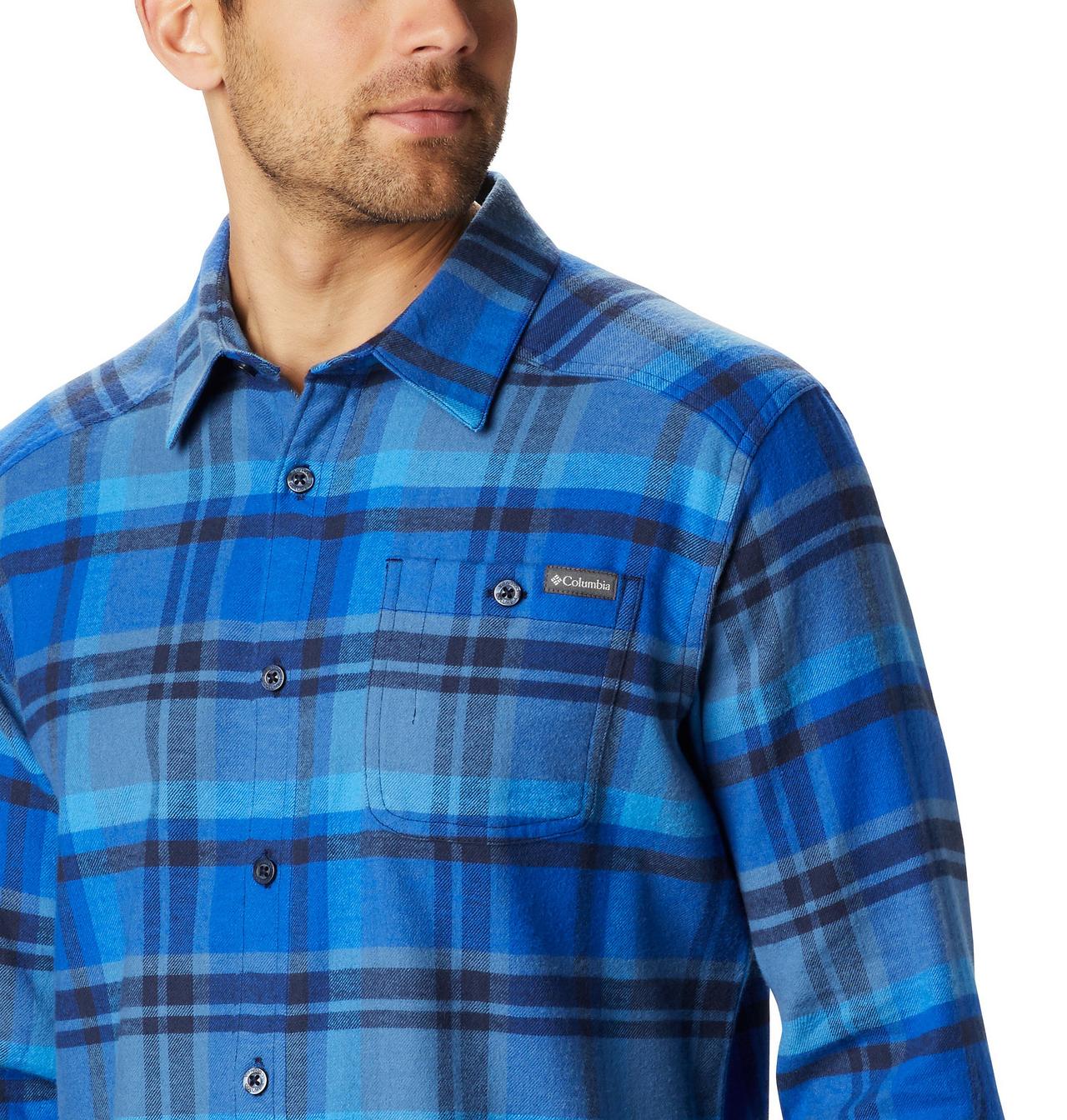 Men's Cornell Woods™ Flannel Long Sleeve Shirt 3