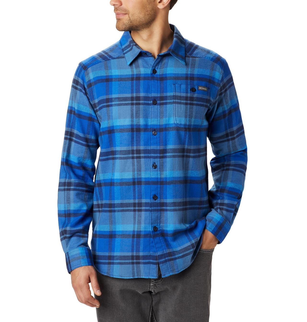 Men's Cornell Woods™ Flannel Long Sleeve Shirt 1