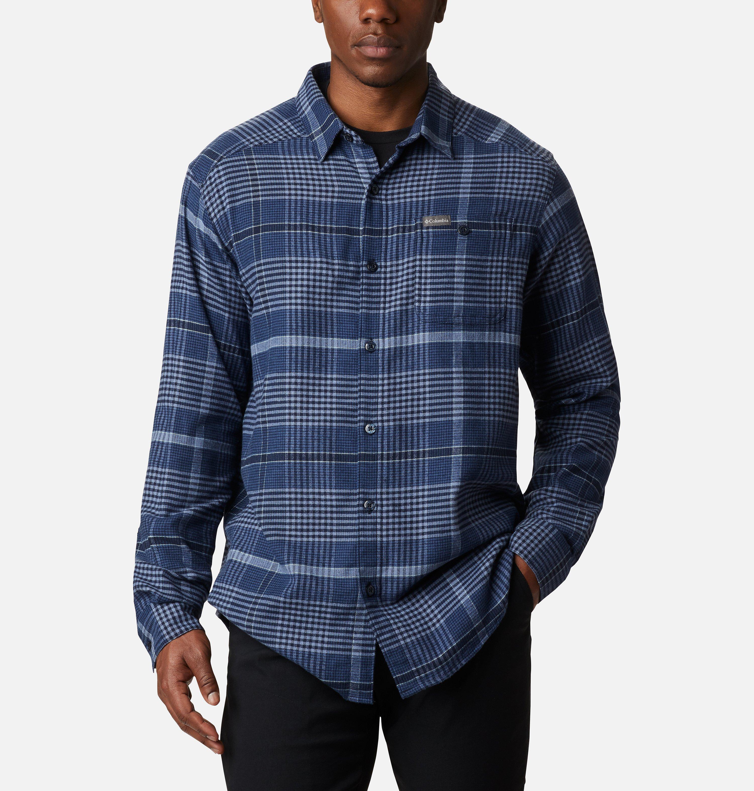 Men's Cornell Woods Flannel Long Sleeve Shirt 1